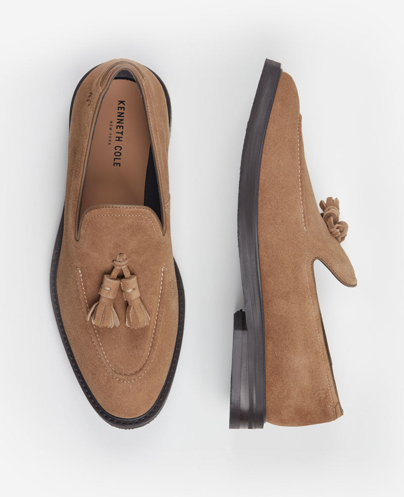 Madison Slip-on Loafer | Kenneth Cole TAN SUEDE