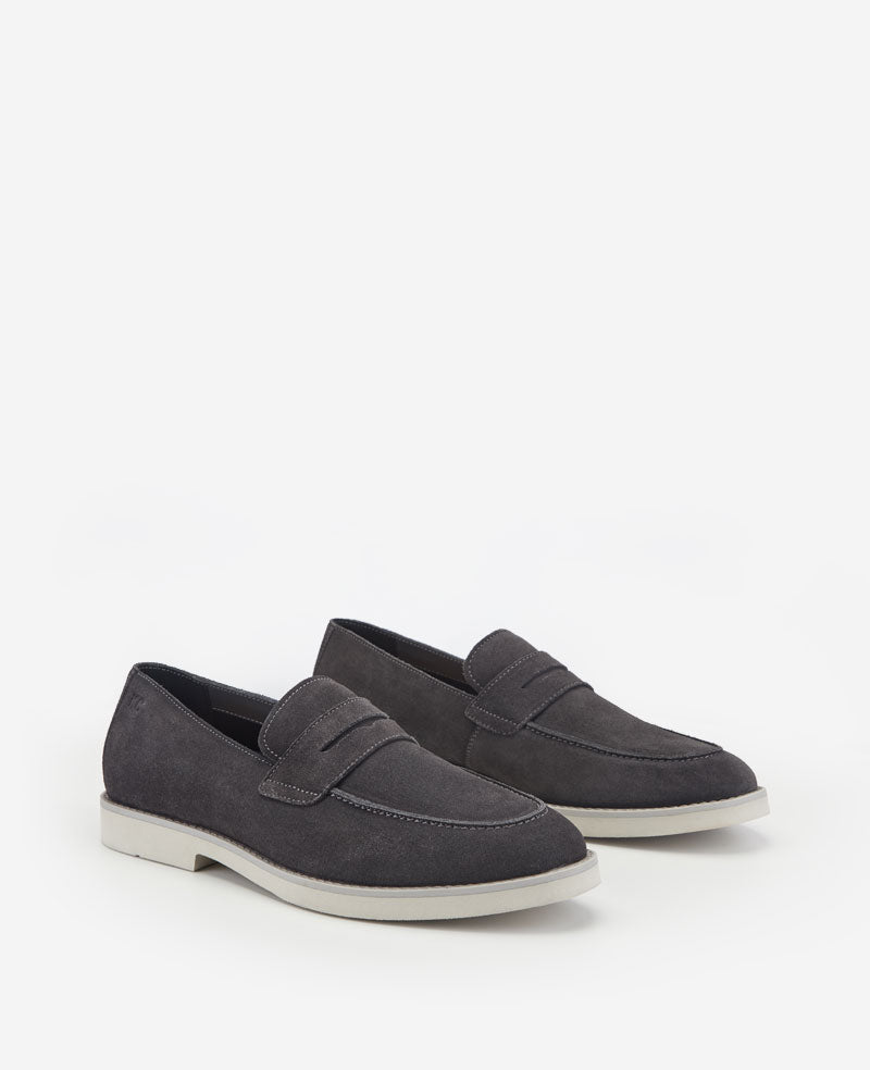 Savon Casual Penny Loafer | Kenneth Cole CHARCOLE SUEDE
