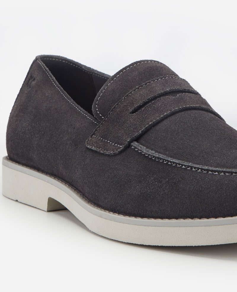 Savon Casual Penny Loafer | Kenneth Cole CHARCOLE SUEDE