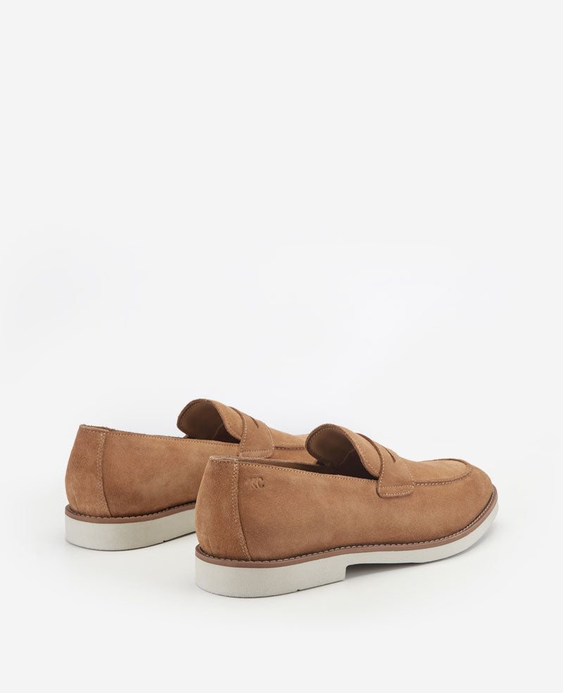 Savon Casual Penny Loafer | Kenneth Cole TAN SUEDE