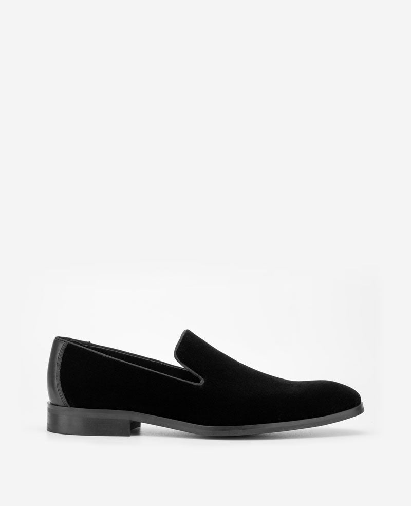 Harry2 Velvet Venetian Loafer | Kenneth Cole BLACK VELVET