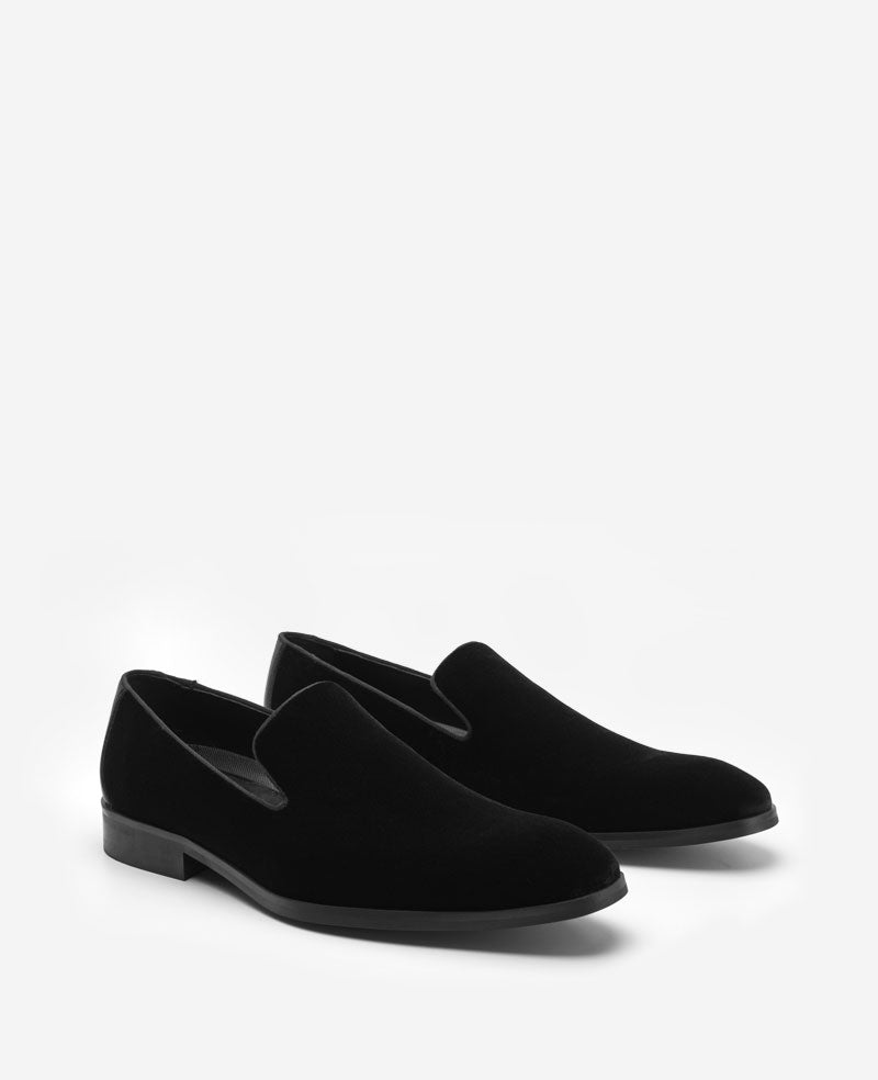 Harry2 Velvet Venetian Loafer | Kenneth Cole BLACK VELVET