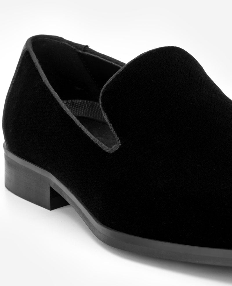 Harry2 Velvet Venetian Loafer | Kenneth Cole BLACK VELVET