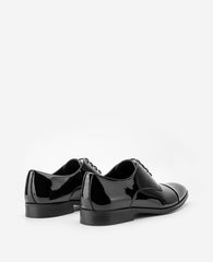 Hezner Patent Cap Toe Oxford | Kenneth Cole BLACK PATENT
