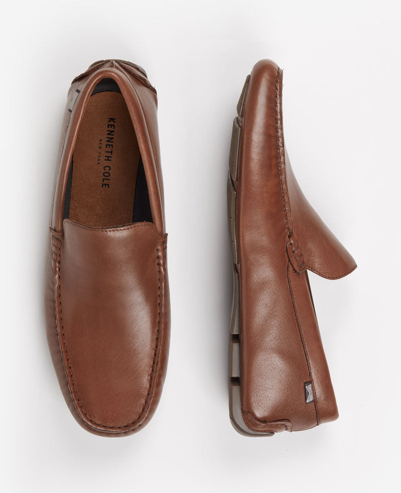 Theo Driving Moc | Kenneth Cole COGNAC LEATHER