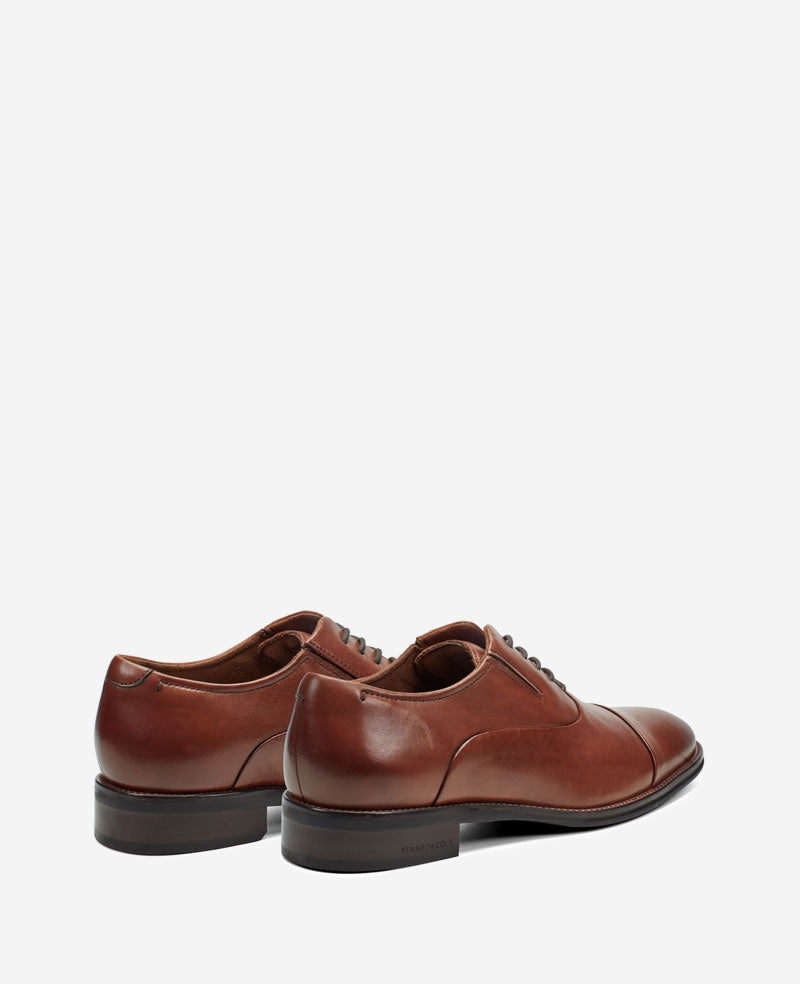 Tully Cap Toe Oxford | Kenneth Cole COGNAC