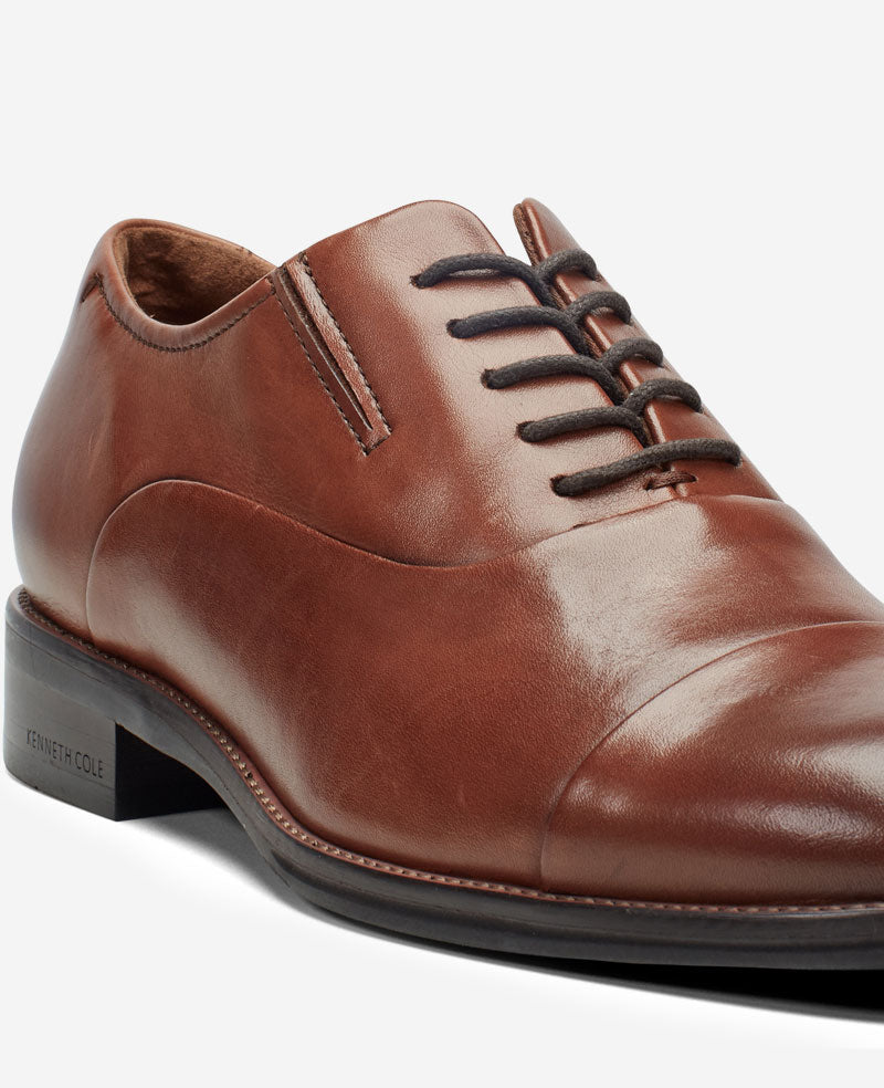 Tully Cap Toe Oxford | Kenneth Cole COGNAC