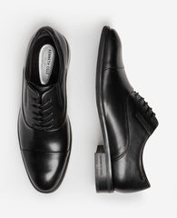 Tully Cap Toe Oxford | Kenneth Cole BLACK LEATHER