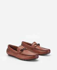Dominic Driving Moc | Kenneth Cole COGNAC LEATHER