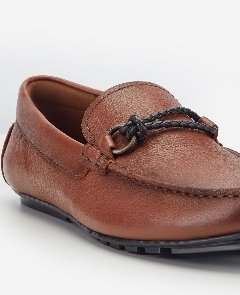Dominic Driving Moc | Kenneth Cole COGNAC LEATHER