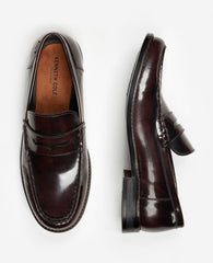 Paco Penny Loafer – Burgundy Patent Leather | Kenneth Cole | Kenneth Cole BURGUNDY LEATHER