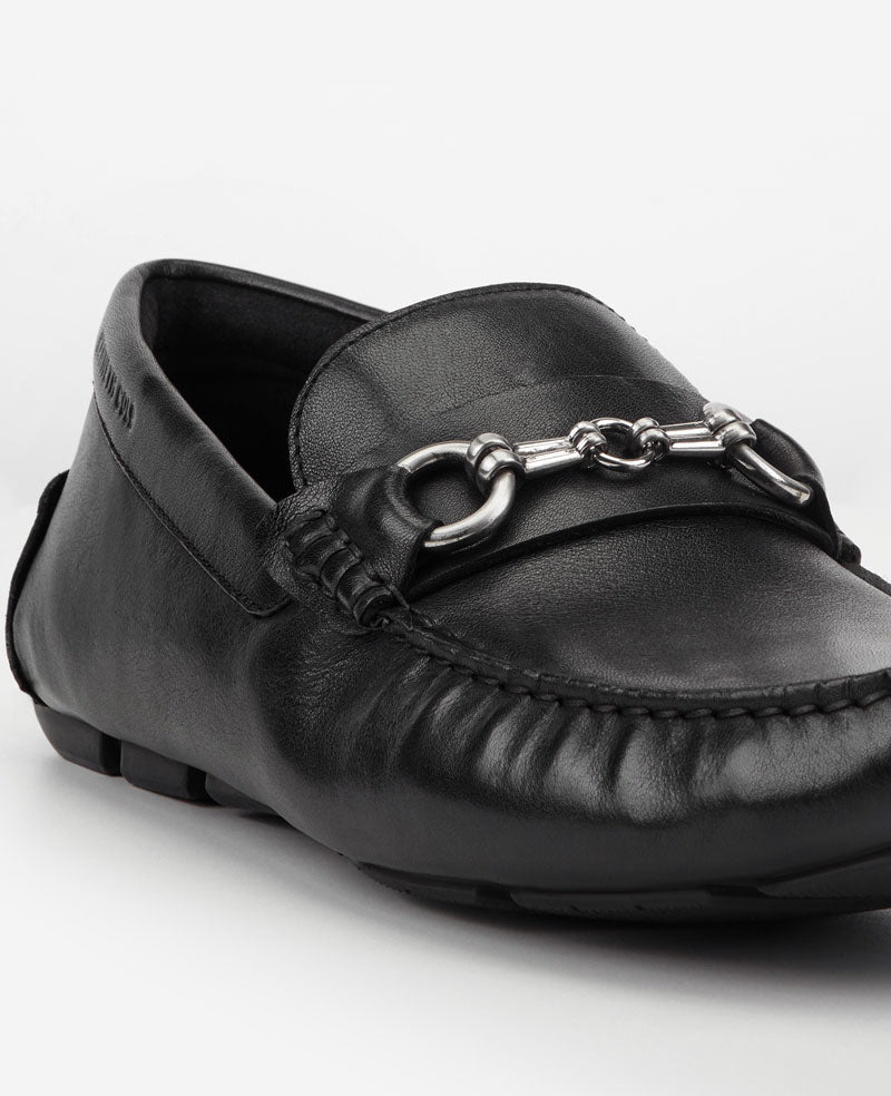 Shop Theme Bit Driver Loafers for Men, Black | Kenneth Cole | Kenneth Cole BLACK