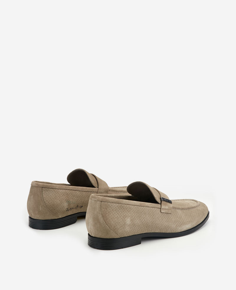 Sylvan Slip-on Loafer | Kenneth Cole OLIVE GREY SUEDE