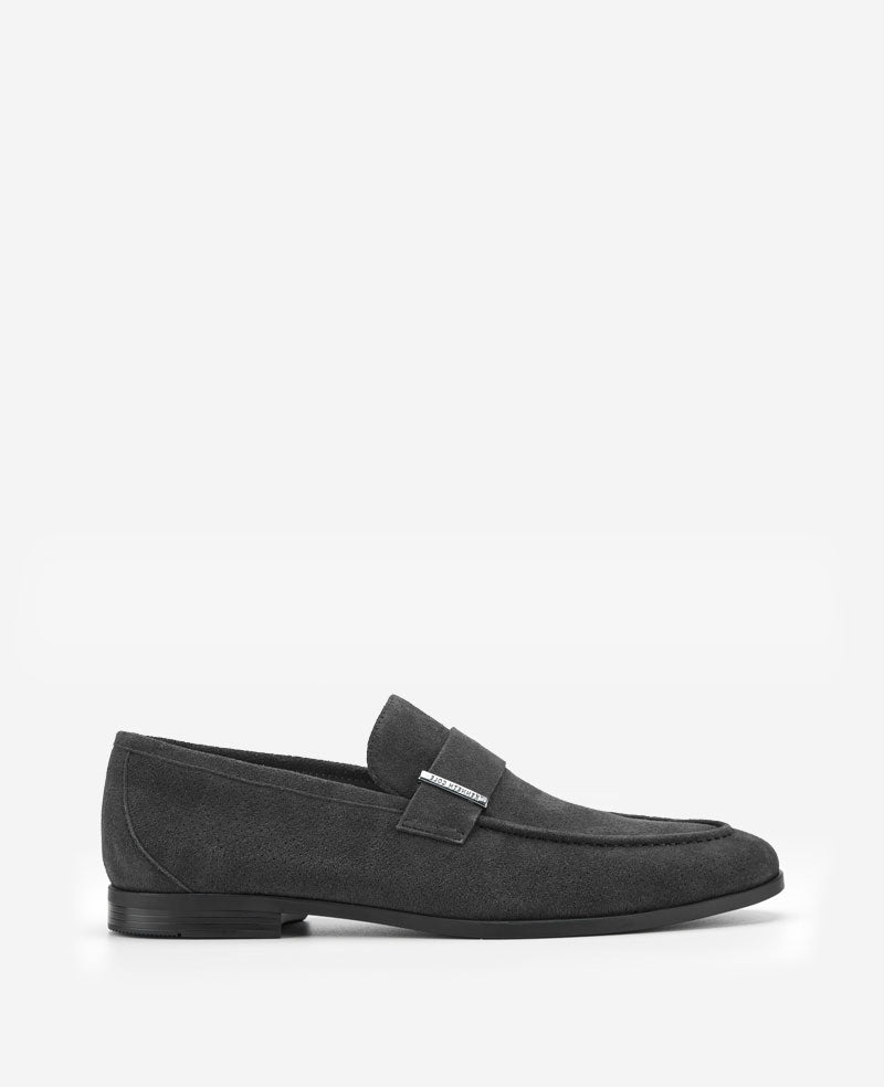 Sylvan Slip-on Loafer | Kenneth Cole CHARCOLE SUEDE