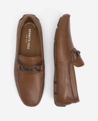 Shop Cognac Leather Theme Bit Driver Loafers | Kenneth Cole | Kenneth Cole COGNAC