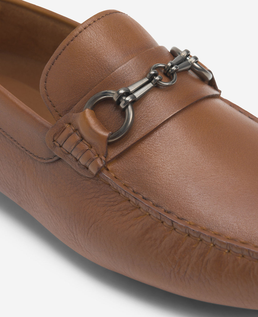 Shop Cognac Leather Theme Bit Driver Loafers | Kenneth Cole | Kenneth Cole COGNAC