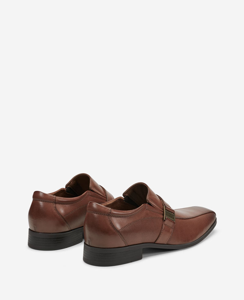 REACTION Ballad Band Loafer – Cognac Men | Kenneth Cole | Kenneth Cole COGNAC