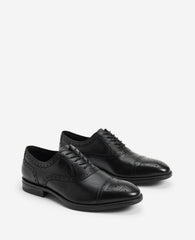 Futurepod Leather Oxford—Medallion Cap Toe | Kenneth Cole | Kenneth Cole BLACK