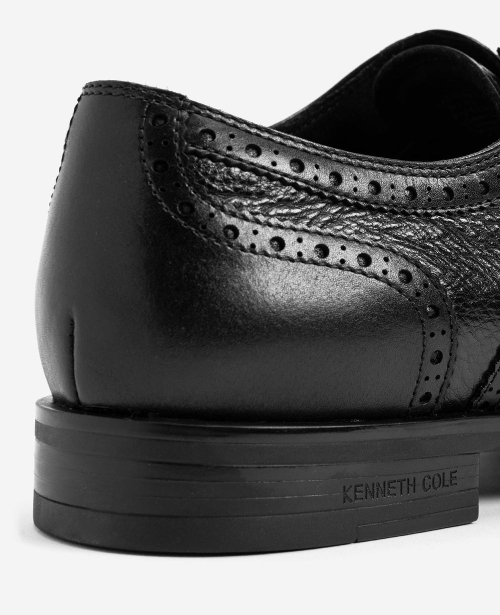 Futurepod Leather Oxford—Medallion Cap Toe | Kenneth Cole | Kenneth Cole BLACK