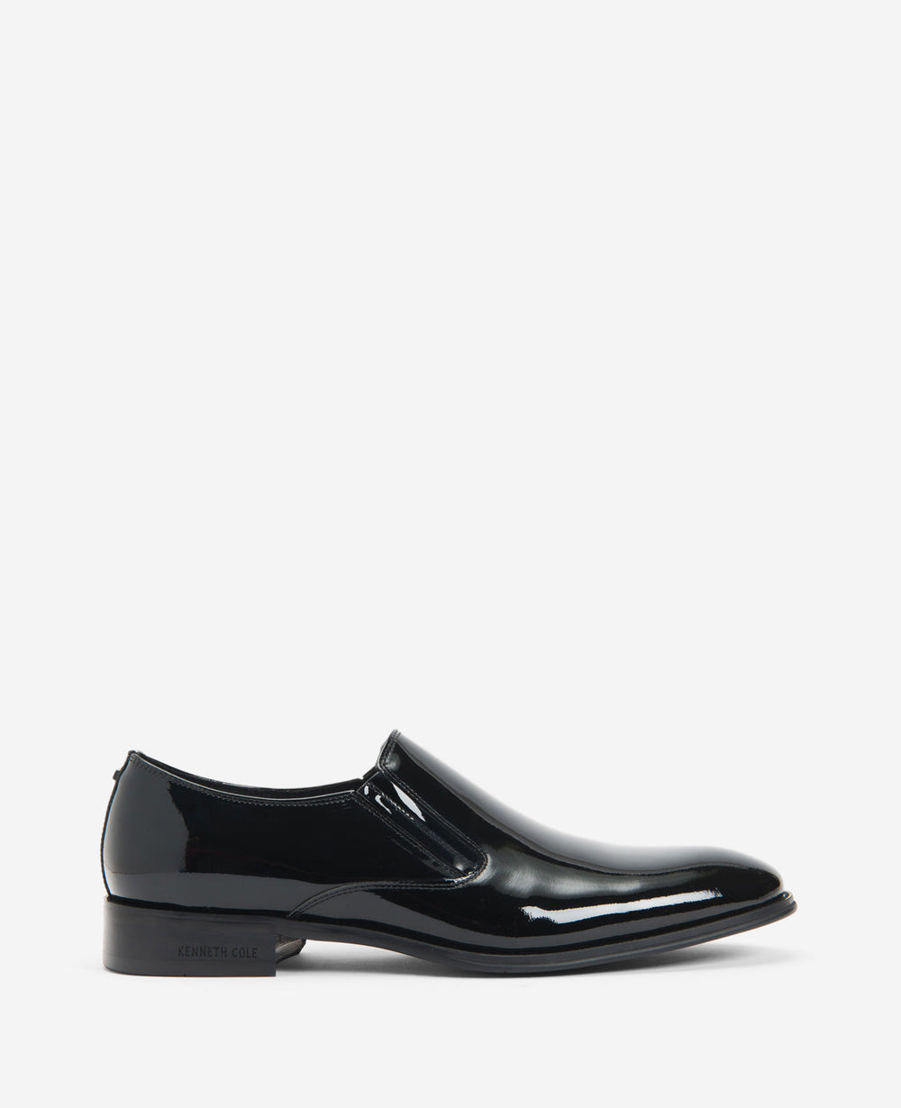 Tully Patent Slip-On Oxford with TECHNI-COLE | Kenneth Cole | Kenneth Cole BLACK