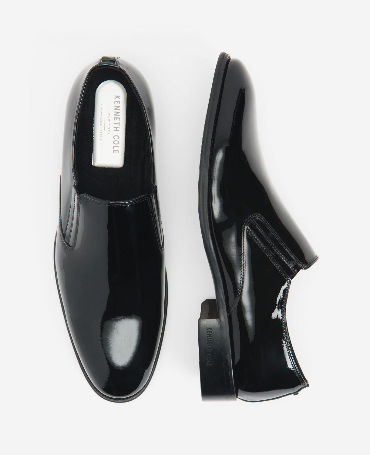 Tully Patent Slip-On Oxford with TECHNI-COLE | Kenneth Cole | Kenneth Cole BLACK