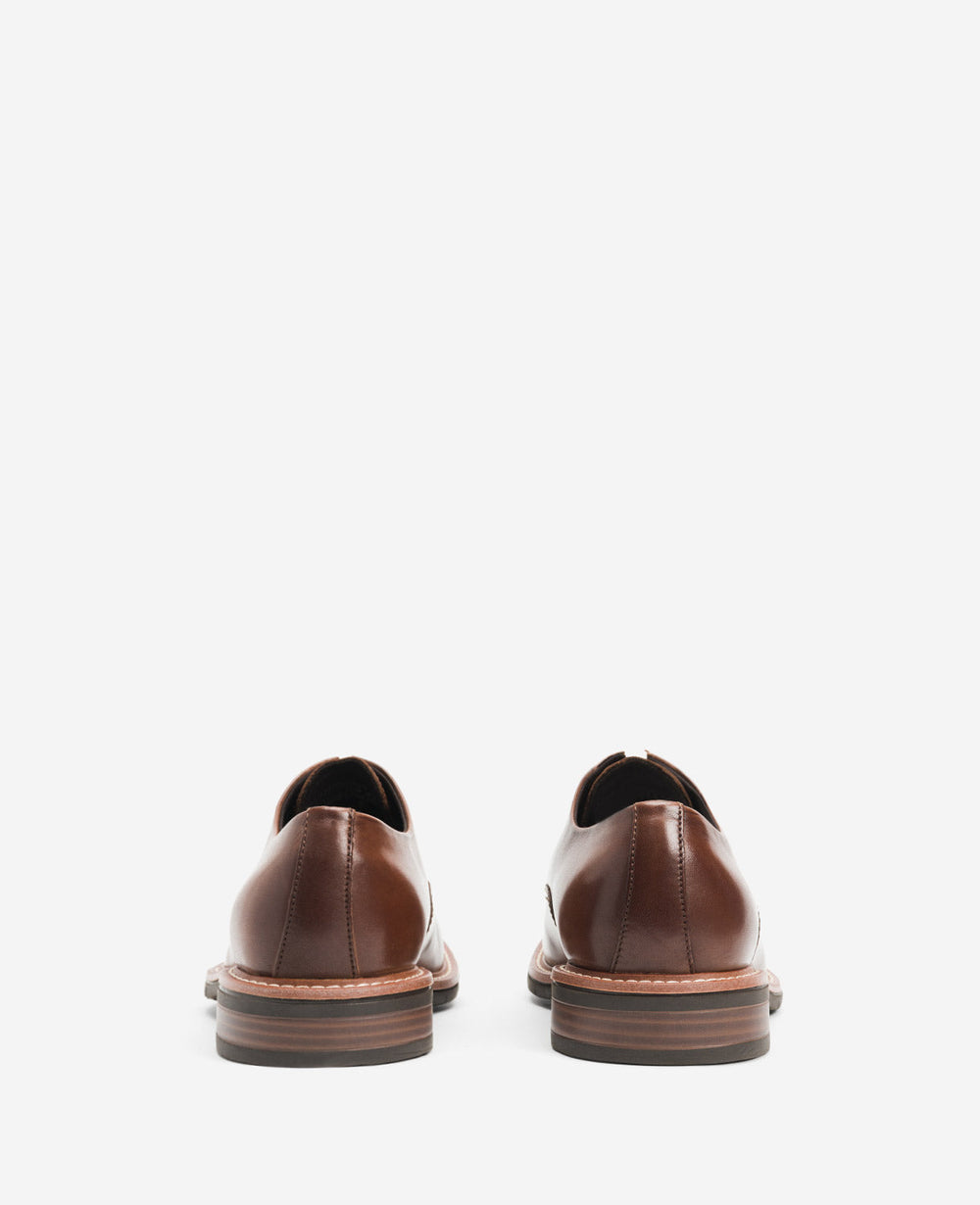 Klay Cognac Oxfords – Vegan Leather & Flex Comfort | KC | Kenneth Cole COGNAC