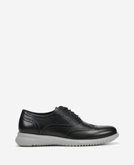 REACTION - Nio Wing Lace Up Shoes for Men, Black | KC | Kenneth Cole BLACK