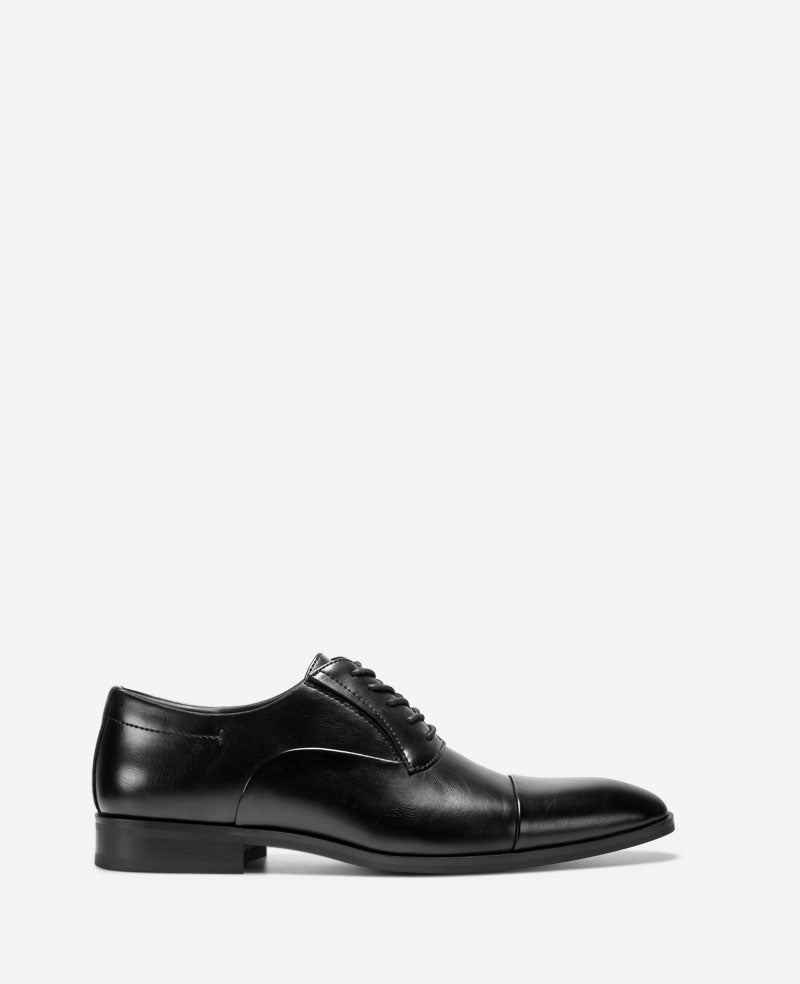 REACTION - Heath Cap Toe Lace Up Oxford | Kenneth Cole BLACK