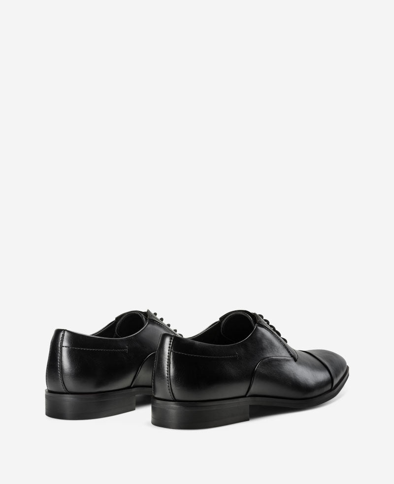 REACTION - Heath Cap Toe Lace Up Oxford | Kenneth Cole BLACK