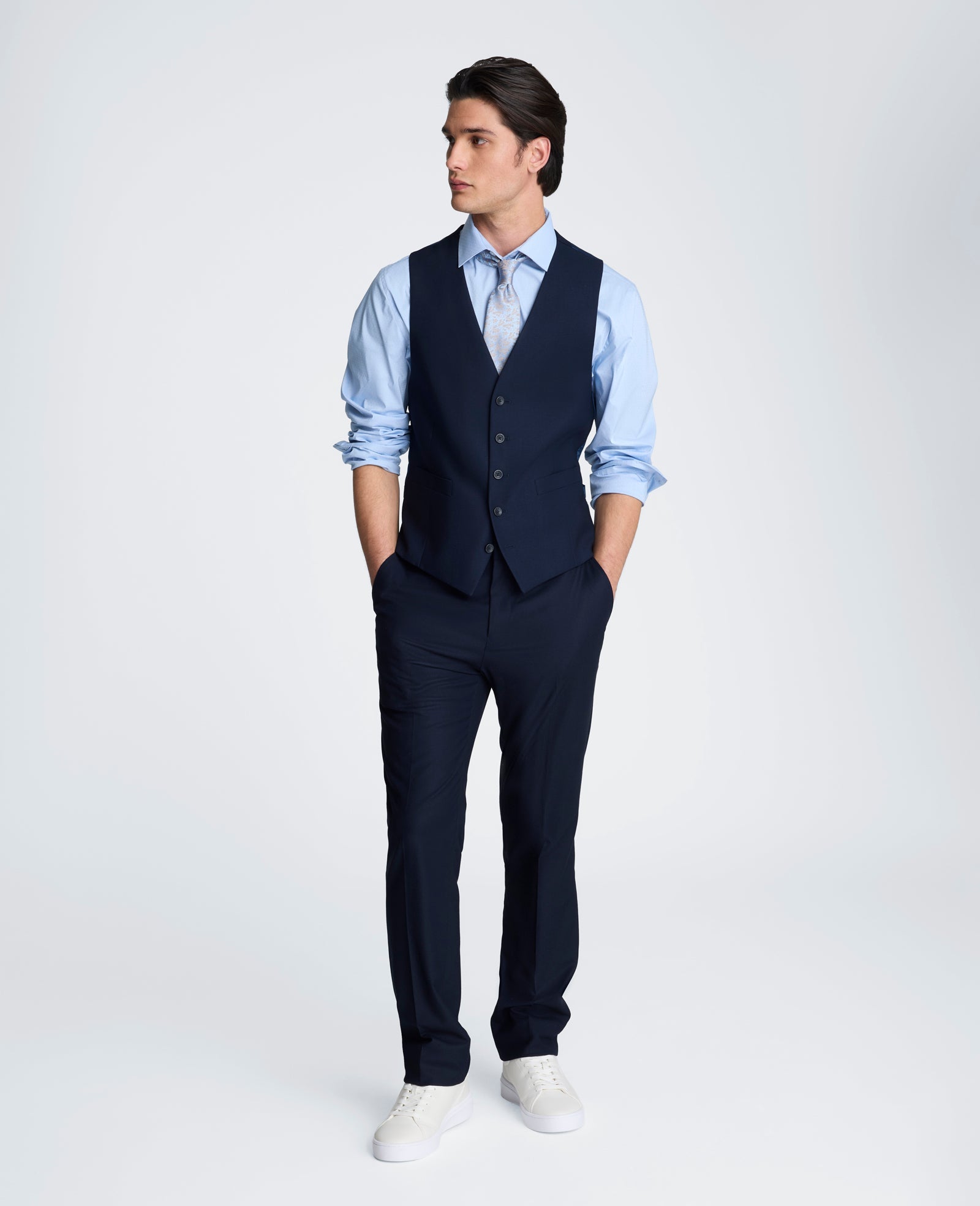 Stretch Suit Separate Pant | Kenneth Cole NAVY