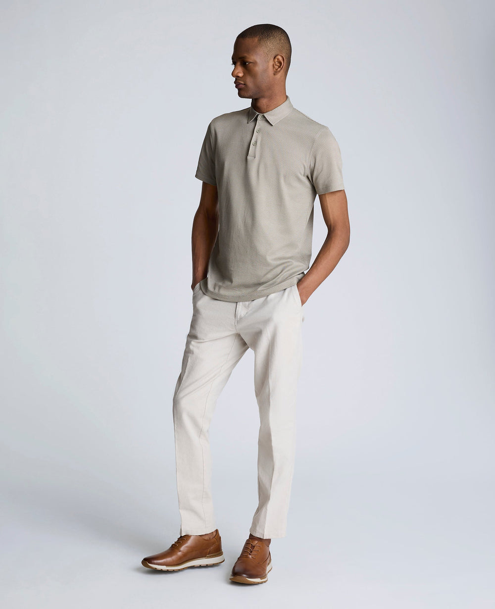 Men’s Linen-Blend Slim Fit Chino—Flat Front | Kenneth Cole | Kenneth Cole STRING
