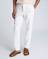 Shop Men’s White Linen Slim Fit Chino Pants – Kenneth Cole | Kenneth Cole WHITE