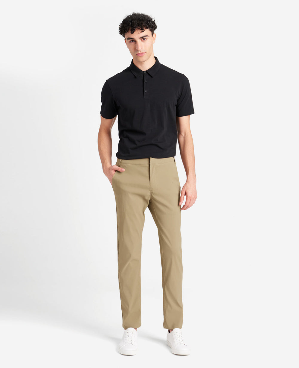 Shop Men’s Slim-Fit Tech Chino – Light Brown | Kenneth Cole | Kenneth Cole LIGHT BROWN