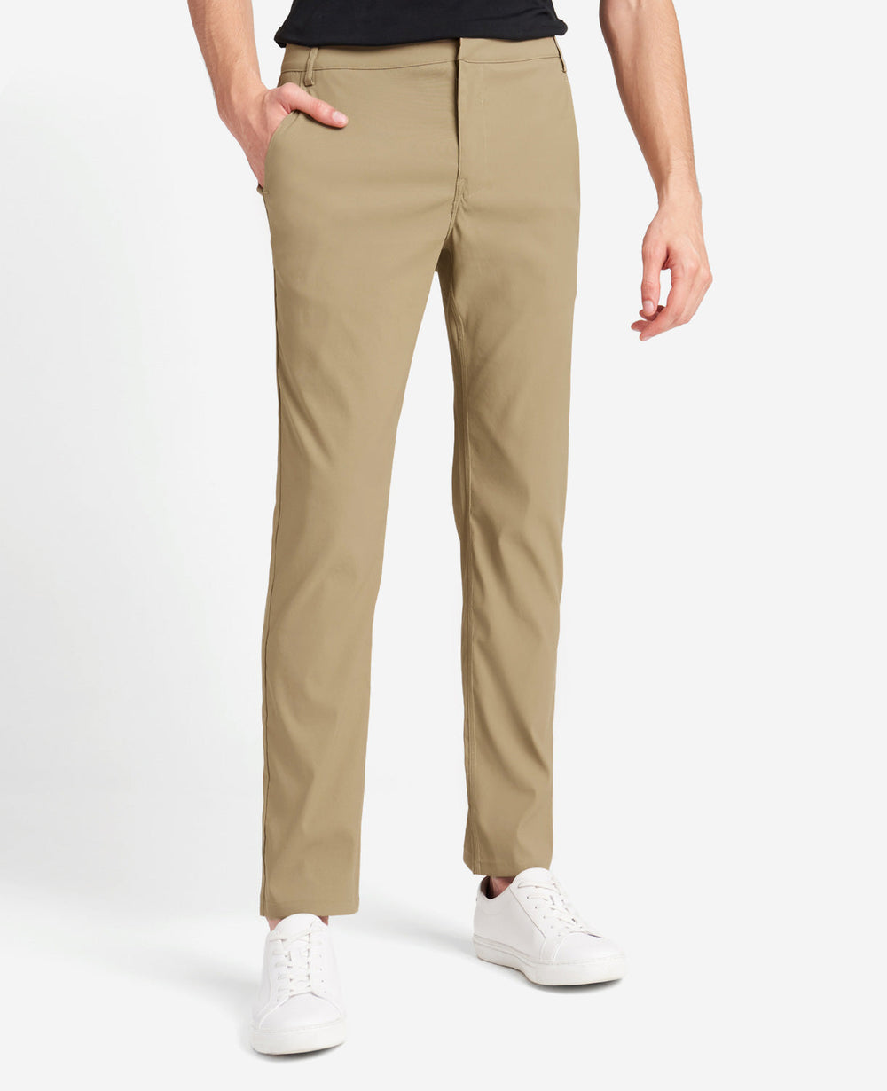 Shop Men’s Slim-Fit Tech Chino – Light Brown | Kenneth Cole | Kenneth Cole LIGHT BROWN
