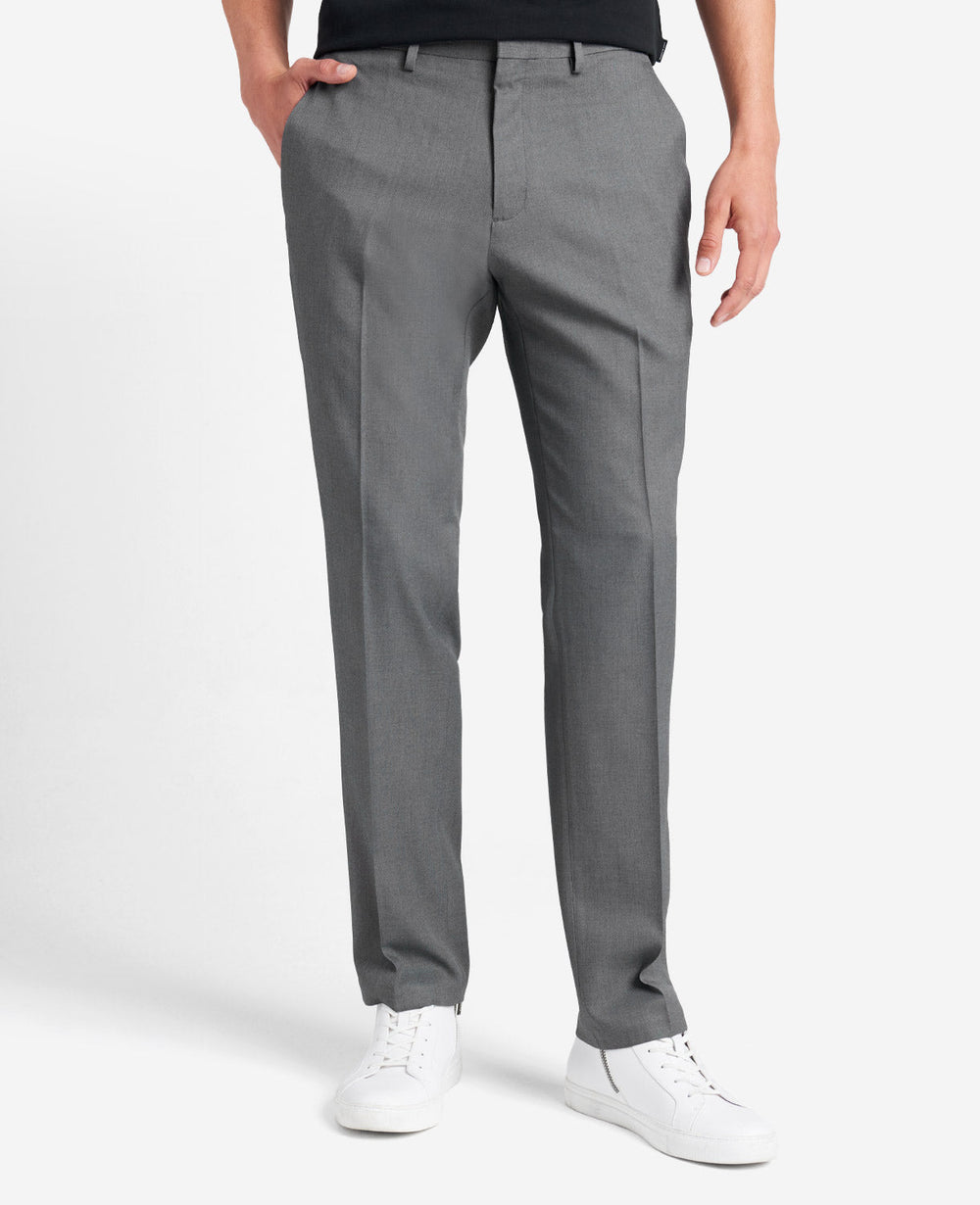 Shop Stretch Modern-Fit Dress Pant, Dark Grey | Kenneth Cole | Kenneth Cole DARK GREY