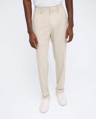 Shop Slim-Fit Stretch Twill Dress Pant – Natural | Kenneth Cole | Kenneth Cole NATURAL