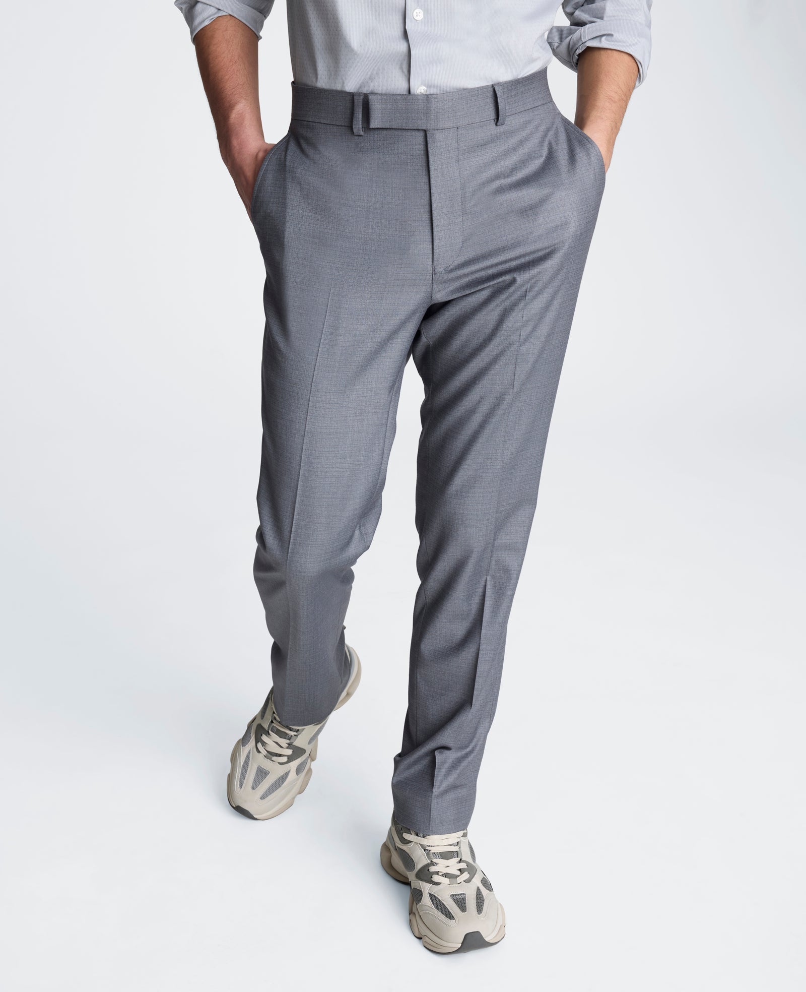 Stretch Suit Separate Pant | Kenneth Cole LIGHT GREY