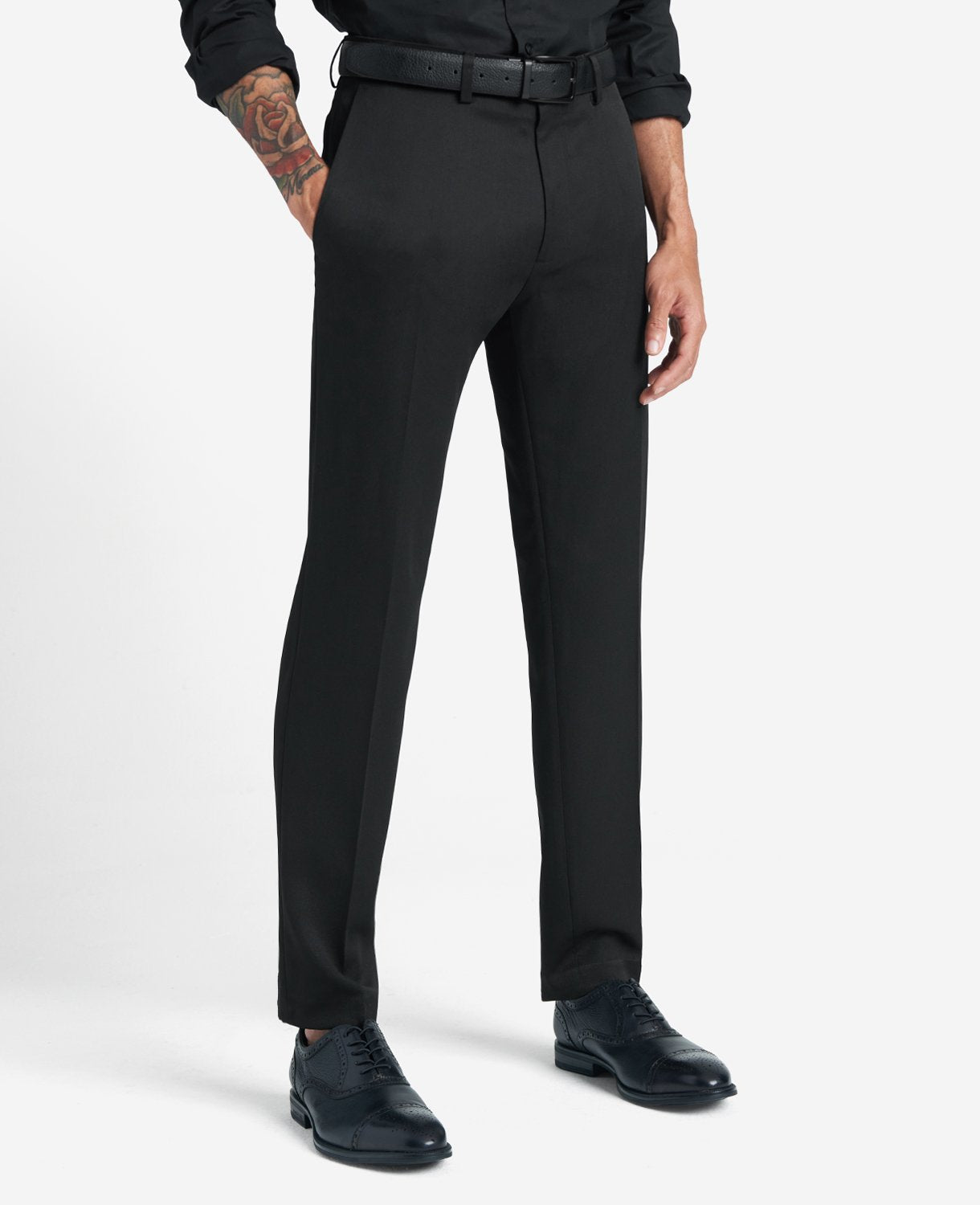 Shop Slim-Fit Stretch Dress Pant – Black | Kenneth Cole | Kenneth Cole BLACK
