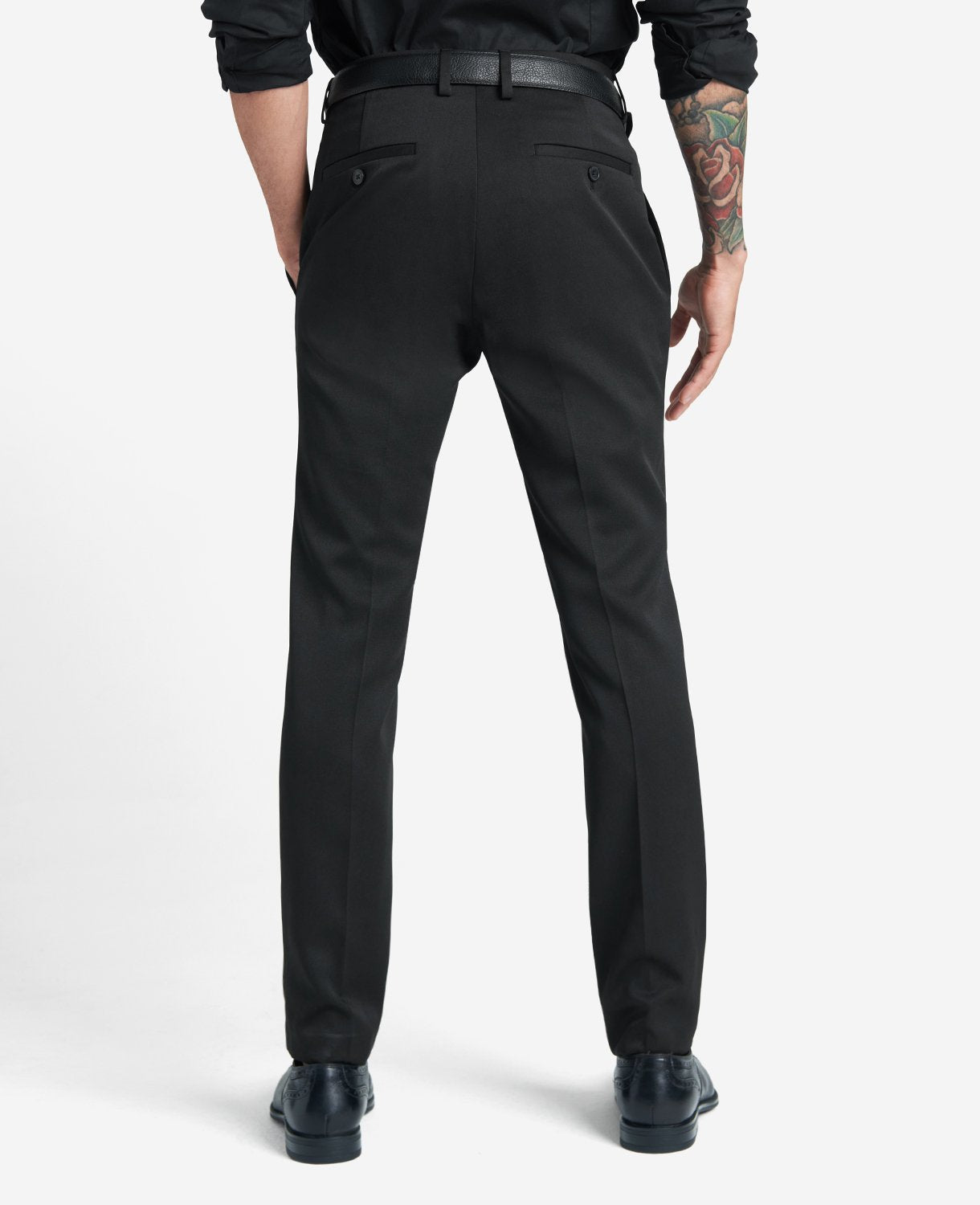 Shop Slim-Fit Stretch Dress Pant – Black | Kenneth Cole | Kenneth Cole BLACK