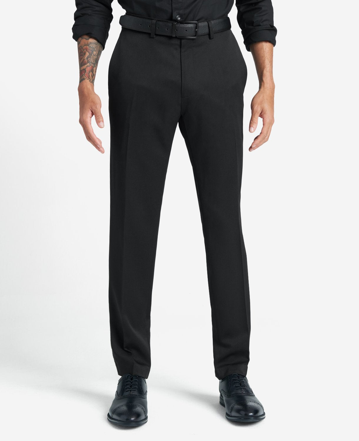 Shop Slim-Fit Stretch Dress Pant – Black | Kenneth Cole | Kenneth Cole BLACK