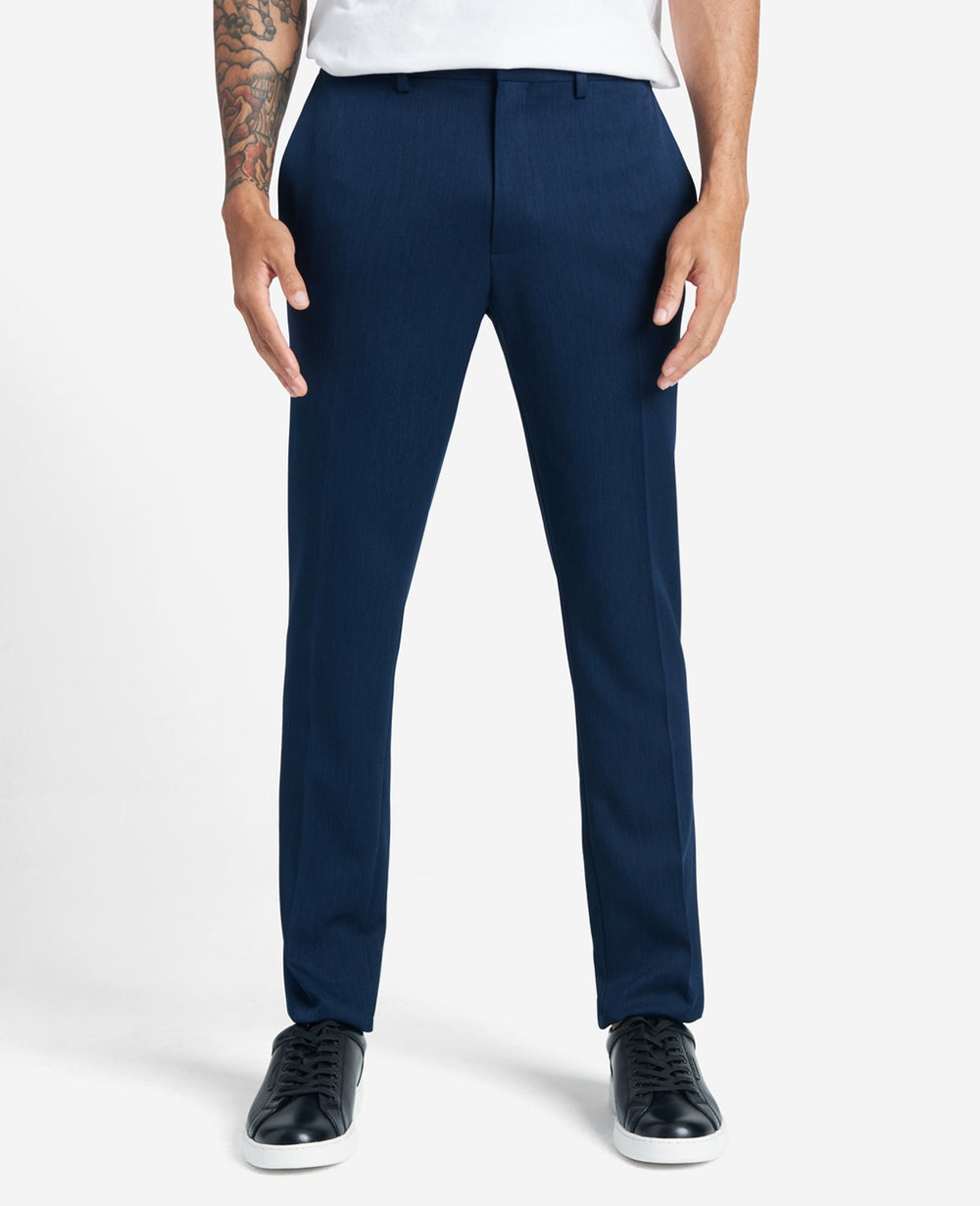 Shop Slim-Fit Stretch Dress Pant – Blue | Kenneth Cole | Kenneth Cole BLUE