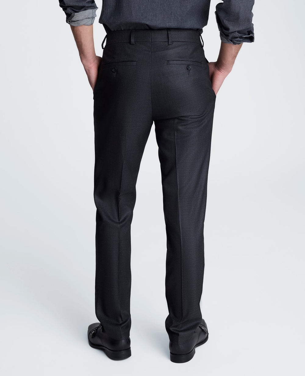Stretch Suit Separate Pant | Kenneth Cole GUN METAL