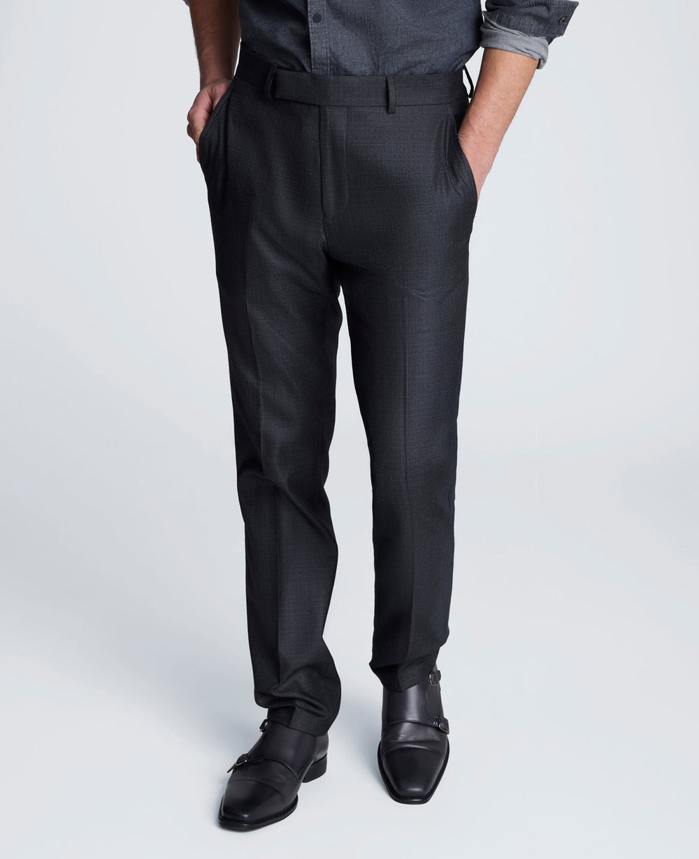 Stretch Suit Separate Pant | Kenneth Cole GUN METAL