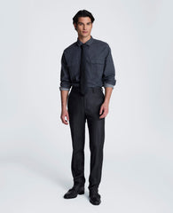 Stretch Suit Separate Pant | Kenneth Cole GUN METAL