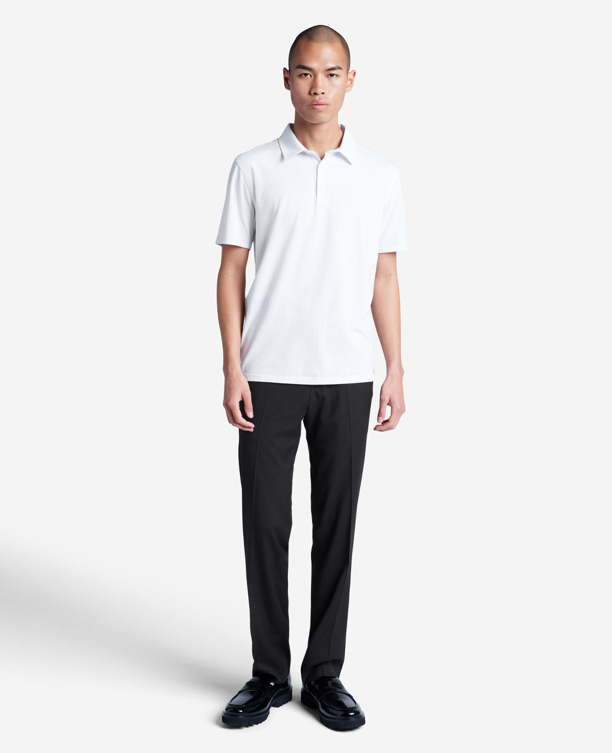 Shop Stretch Mini Grid Slim-Fit Dress Pant | Kenneth Cole | Kenneth Cole BLACK