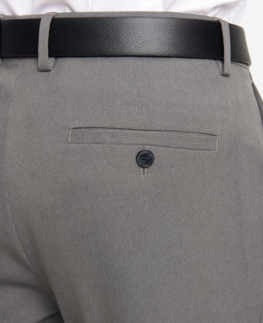 Shop Modern-Fit Stretch Trouser – Grey Check | Kenneth Cole | Kenneth Cole MEDIUM GREY
