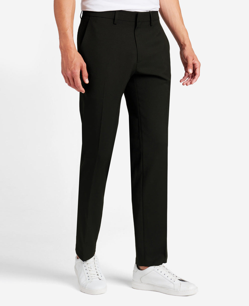 Shop Modern-Fit Stretch Trouser – Black Check | Kenneth Cole | Kenneth Cole BLACK