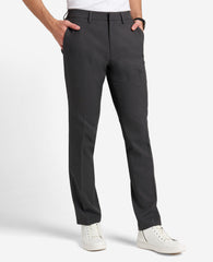 Modern-Fit Stretch Trouser – Charcoal Check | Kenneth Cole | Kenneth Cole CHARCOAL