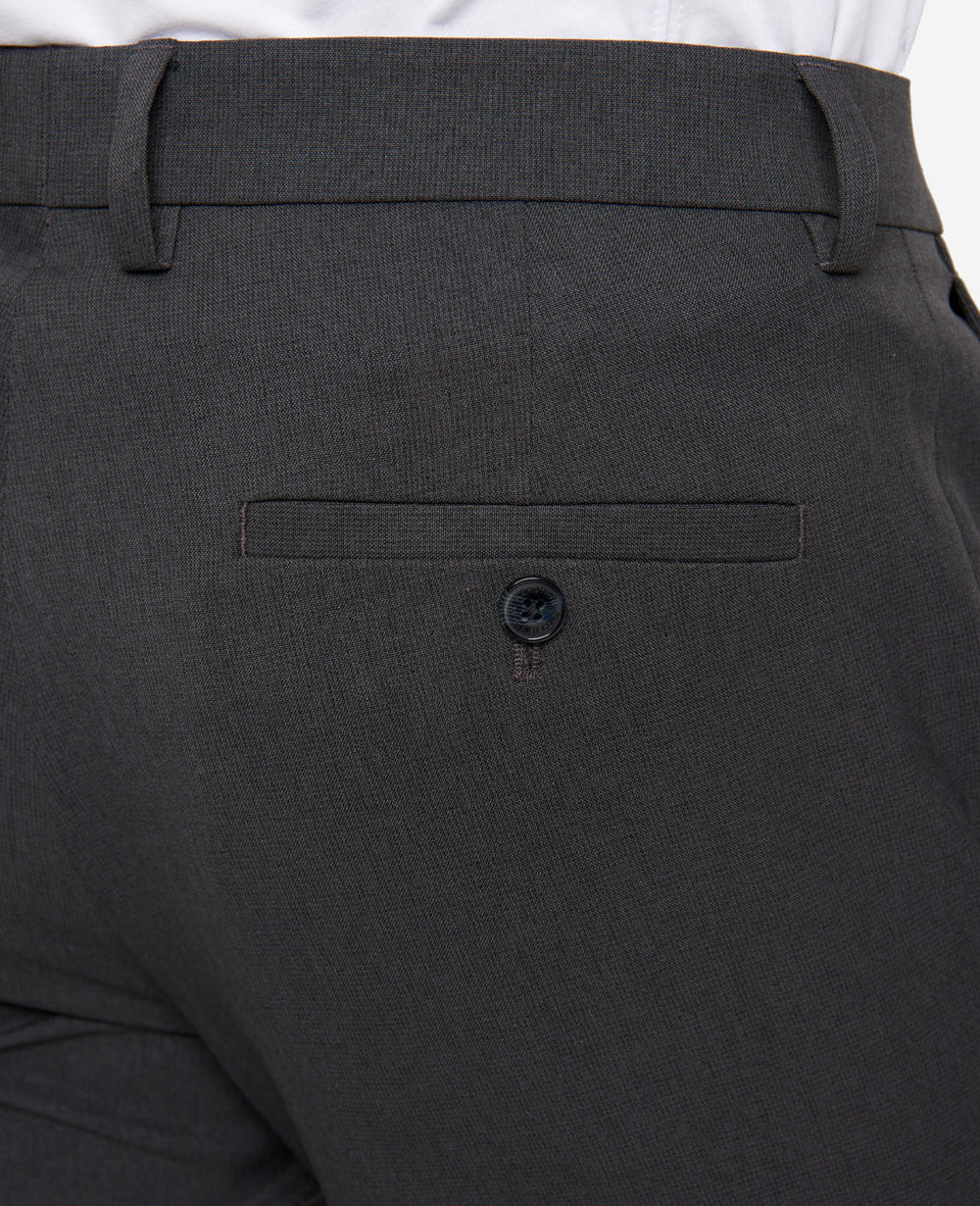 Modern-Fit Stretch Trouser – Charcoal Check | Kenneth Cole | Kenneth Cole CHARCOAL