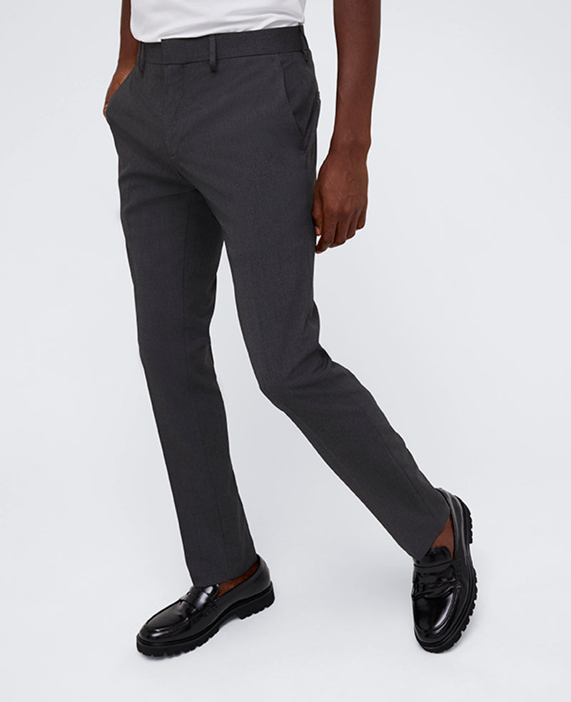 Skinny-Fit Stretch Performance Pant – Charcoal | Kenneth Cole | Kenneth Cole CHARCOAL HTR